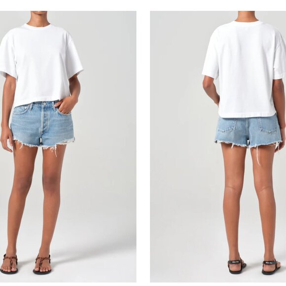 Agolde Parker Vintage Cut Off Short - Picture 1 of 7